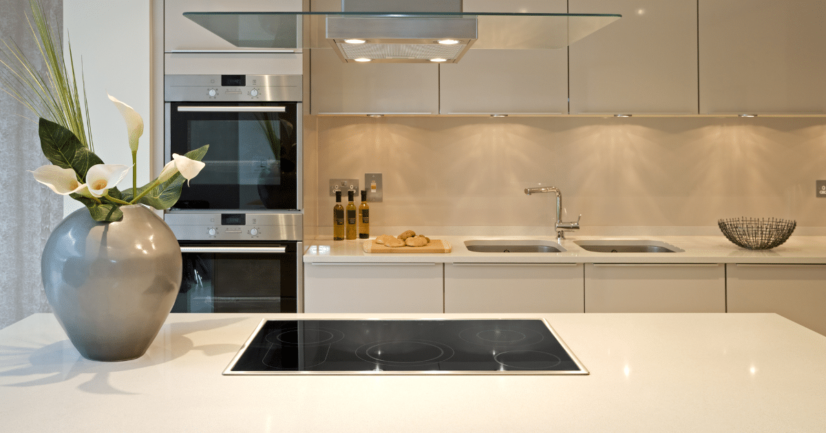 kitchen after a professional cleaning